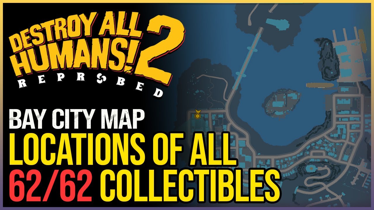 All Bay City Collectibles Destroy All Humans 2 Reprobed