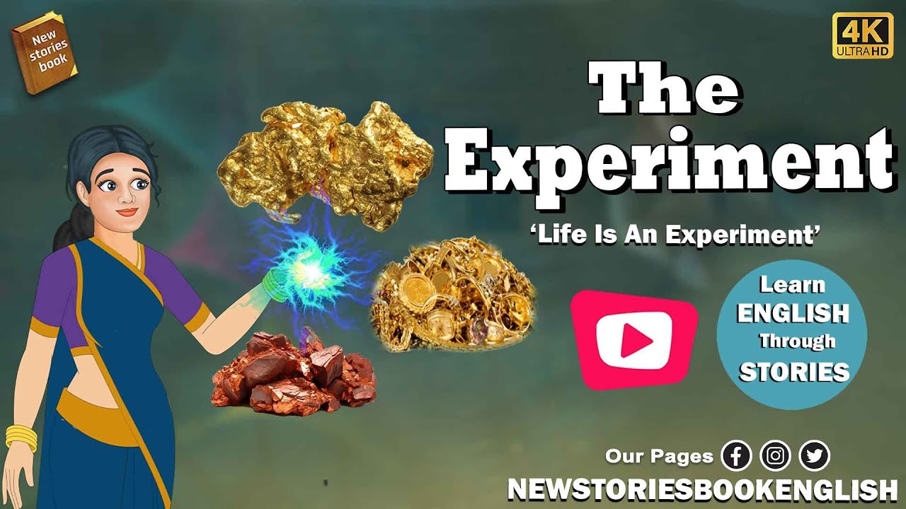 how to learn english through story  - The Experiment - Moral Stories in English -  through cartoon