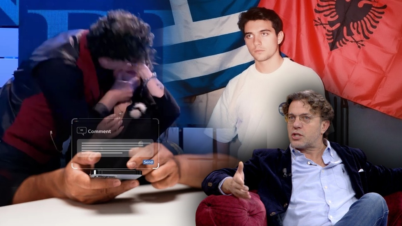 “Grek i poshtër, pedofil!” Laert Vasili kërcënohet me jetë nga dy persona pas puthjes në Përputhen