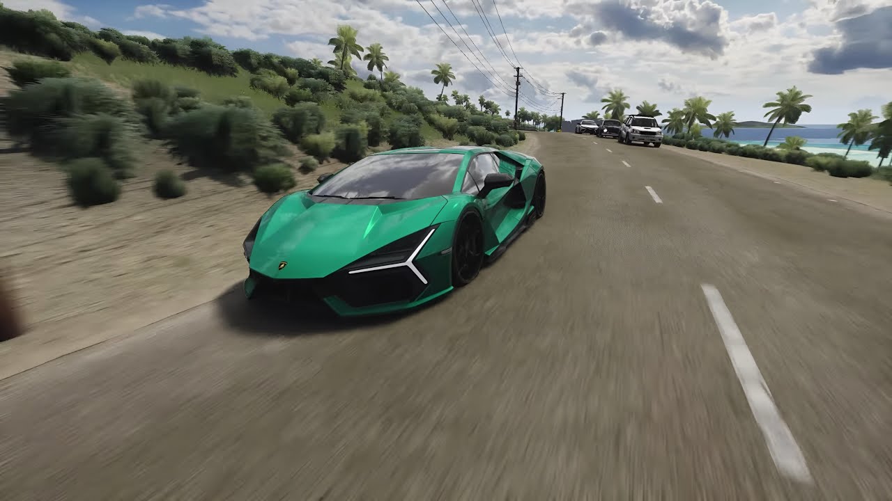 Lamborghini Revuelto On Island Roads | Assetto Corsa