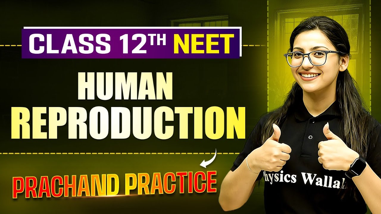 Human Reproduction PYQ's Video Solution | PRACHAND Practice Series | NEET 2025