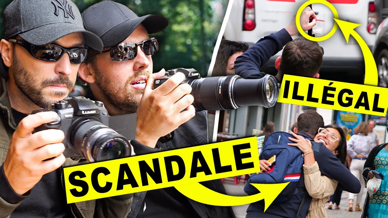 Paparazzis pendant une journée