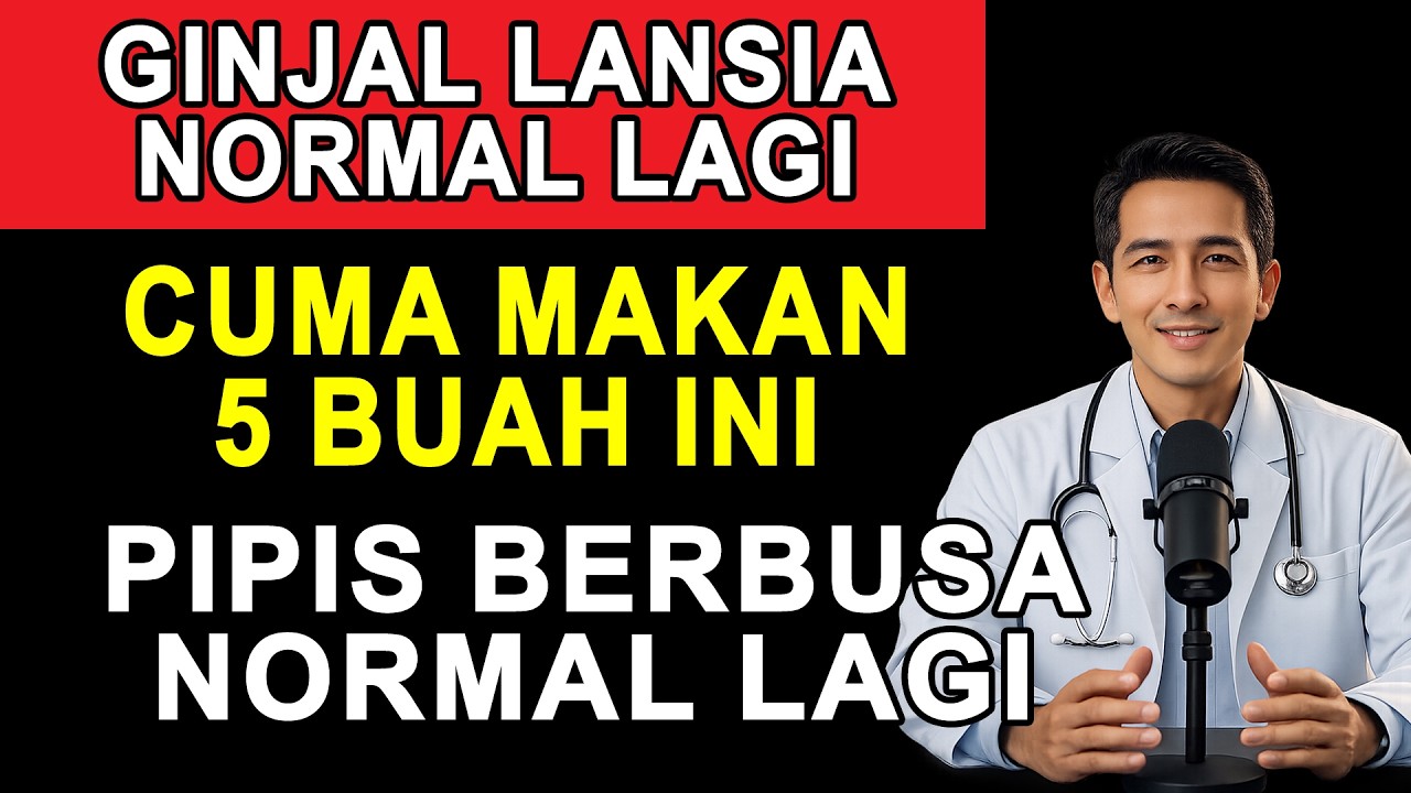 Pipis Berbusa Jangan Diabaikan! 5 Buah Ini Terbukti Baik untuk Ginjal Lansia kesehatan lansia