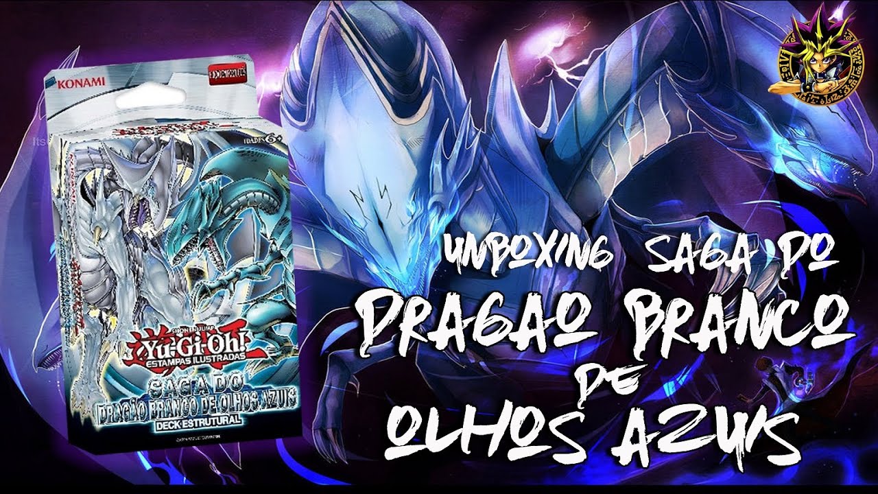 Unbox - Deck Estrutural - Saga do Dragão Branco de Olhos Azuis - TCG