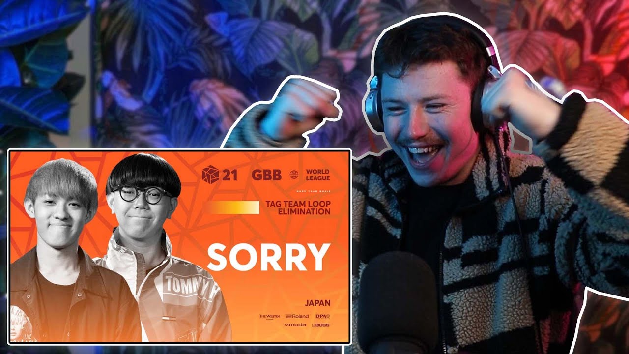 Reacting to SORRY TAG TEAM LOOPSTATION GBB21