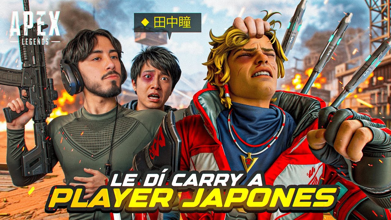 ASI LE DI CARRY A UN JUGADOR JAPONES!