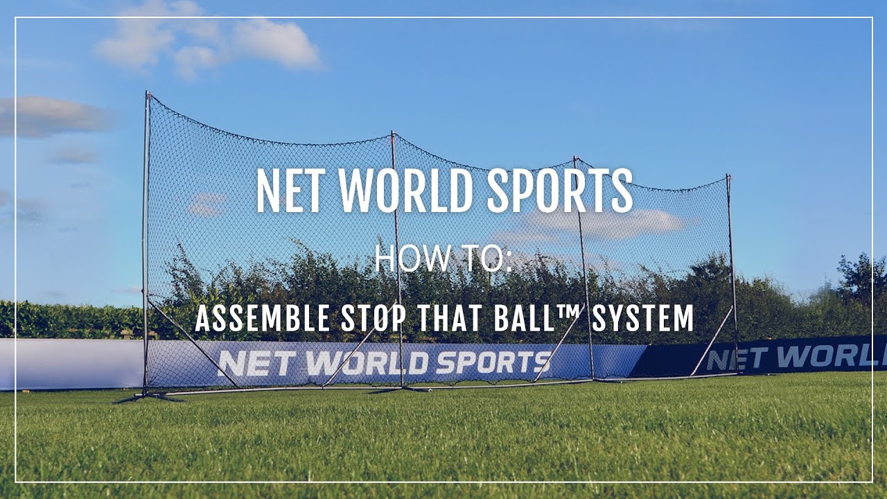 How To: Assemble Stop That Ball System™ | Net World Sports