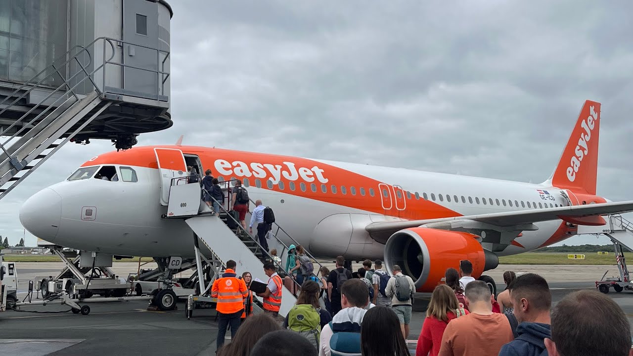 4K | 🇫🇷Nantes (NTE) to Lyon (LYS)🇫🇷! Easy Jet A320-200 [FLIGHT REPORT]