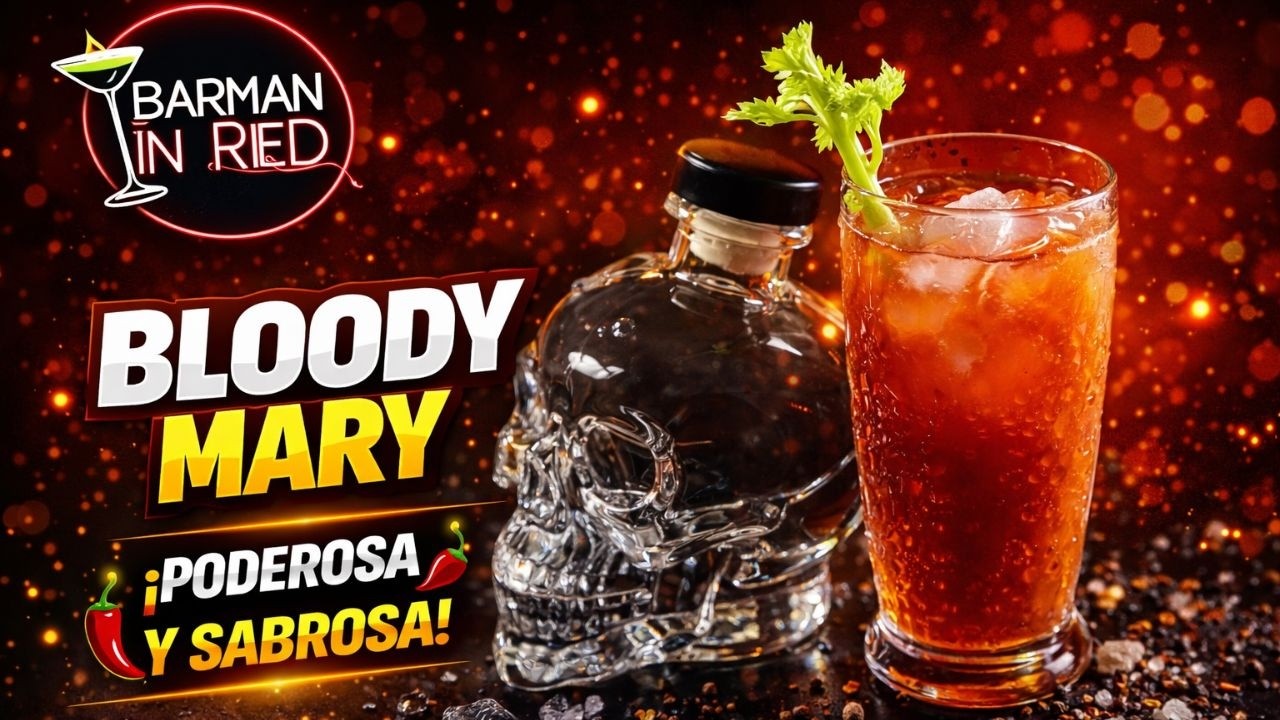 Como hacer el popular coctel BLOODY MARY