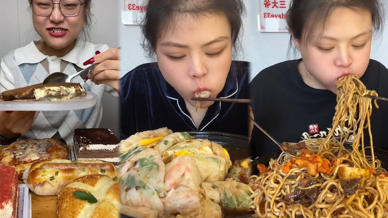 Mukbang food challeng new with real sound #d9mukbang #mukbang