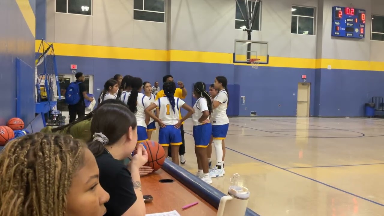 Lady Jags vs. Najim 1st home game 