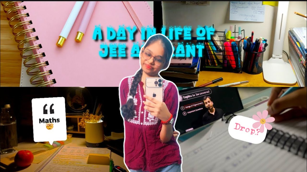A Day in a LIFE of JEE ASPIRANT | 150+ lectures backlogs | jee 2027