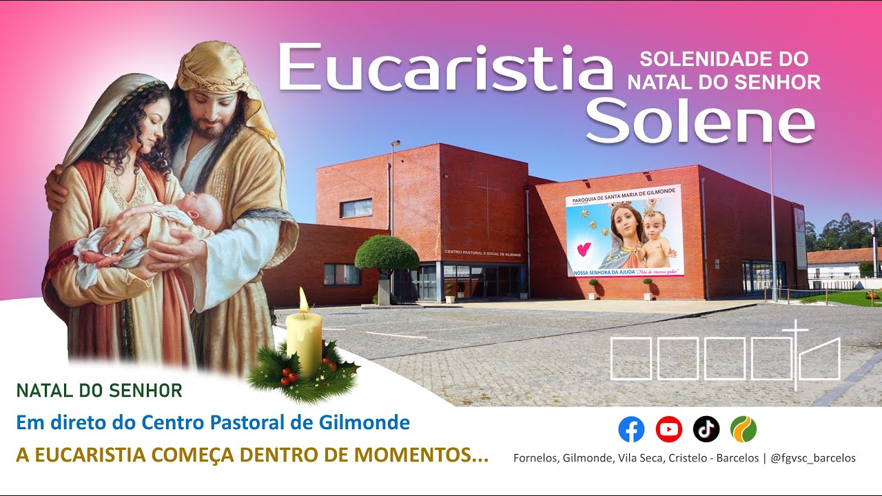 Eucaristia Solene do Natal do Senhor, 25 de Dezembro 2025 | Celebra Padre Bruno Lopes