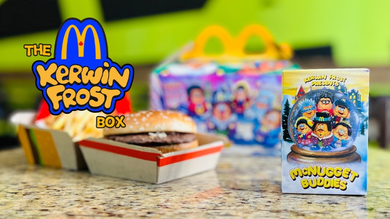 How to Find the Golden Nugget McDonald’s McNugget Buddies | Kerwin Frost Box Adult Happy Meal