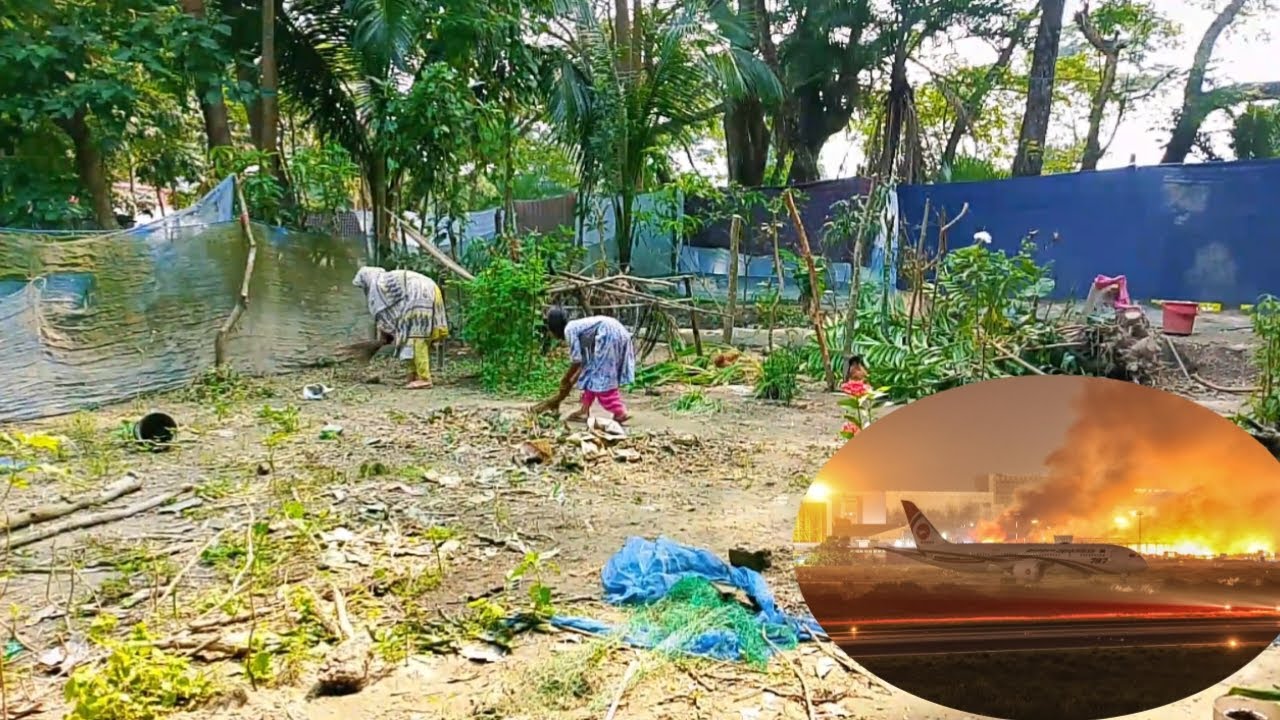 আগুন লাগা থেকে আল্লাহ আমাদের মাফ করুক🥹 ঘর বাড়ি পরিষ্কার থাকলে মন টাও ভালো থাকে🌿🌿 Village Life