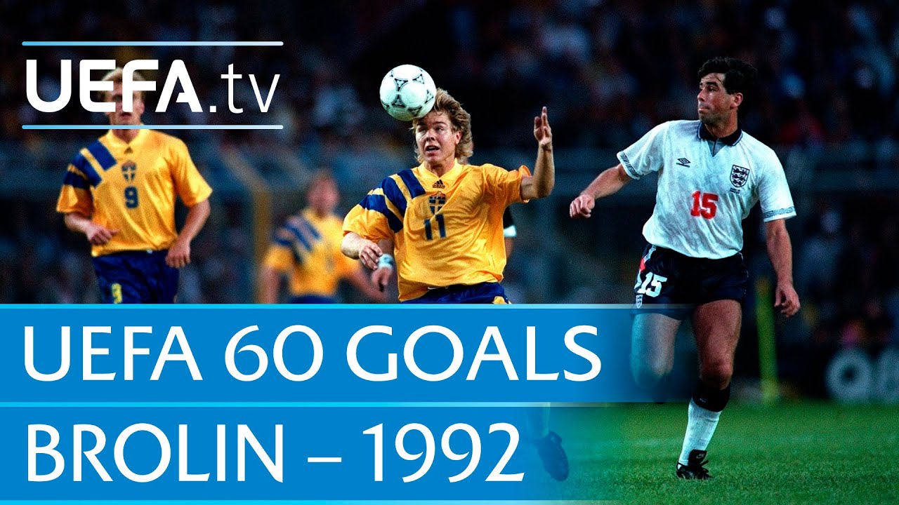 Tomas Brolin v England, 1992: 60 Great UEFA Goals