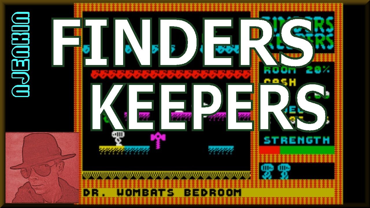 Finders Keepers - on the ZX Spectrum 48K !!  with Commentary
