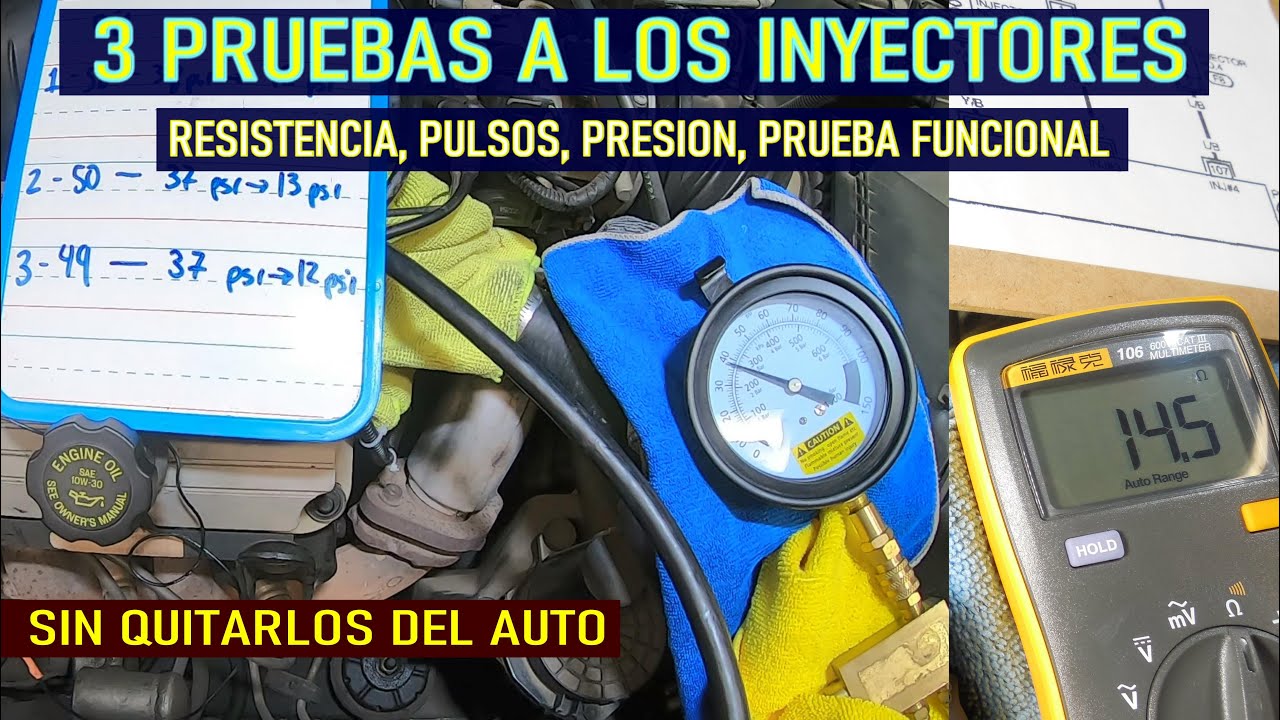 Como saber si Fallan los inyectores? sin sacarlos del auto (facil y sin equipo caro)