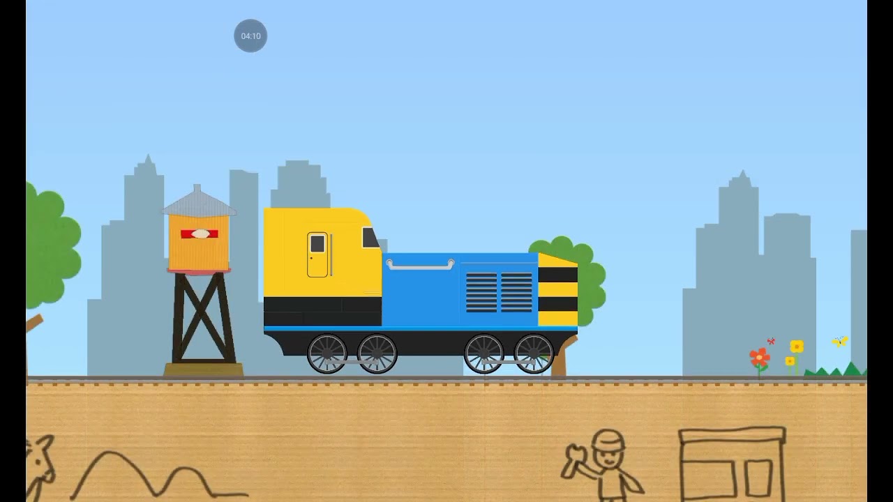 Labo brick train game fun