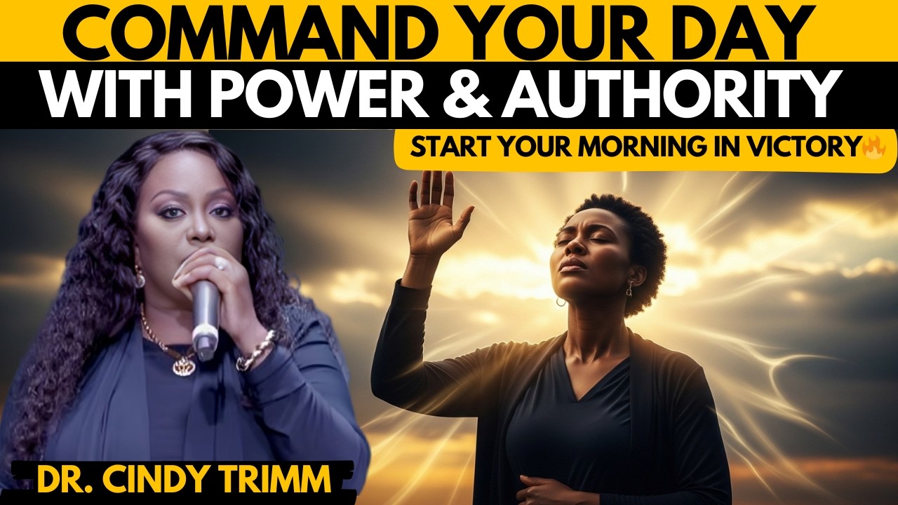POWERFUL MORNING PRAYER TO COMMAND YOUR DAY | Dr. Cindy Trimm