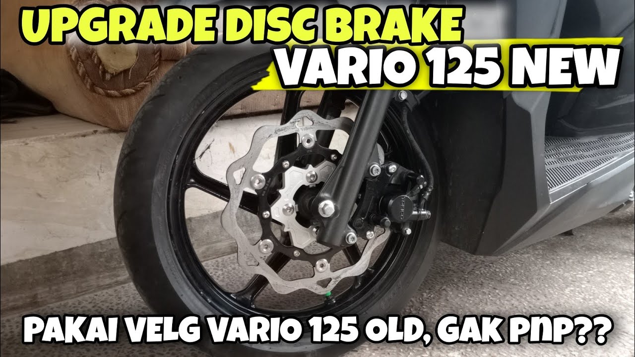PASANG DISC BRAKE GALFER 260MM DI VARIO NEW GAK PNP❓❓