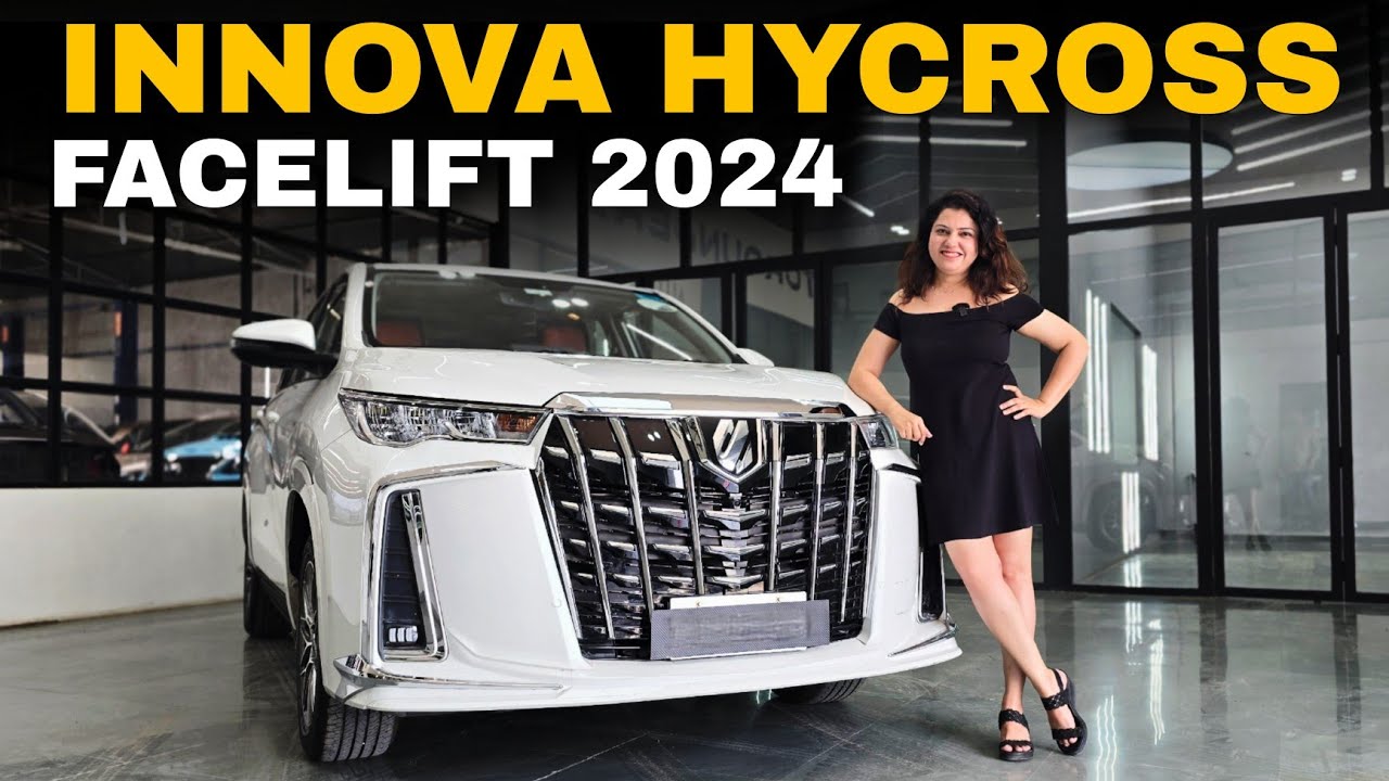 Innova Hycross got a Facelift 2024 😍