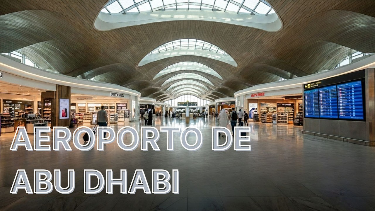 Conexão no Aeroporto de Abu Dhabi (Walking Tour)