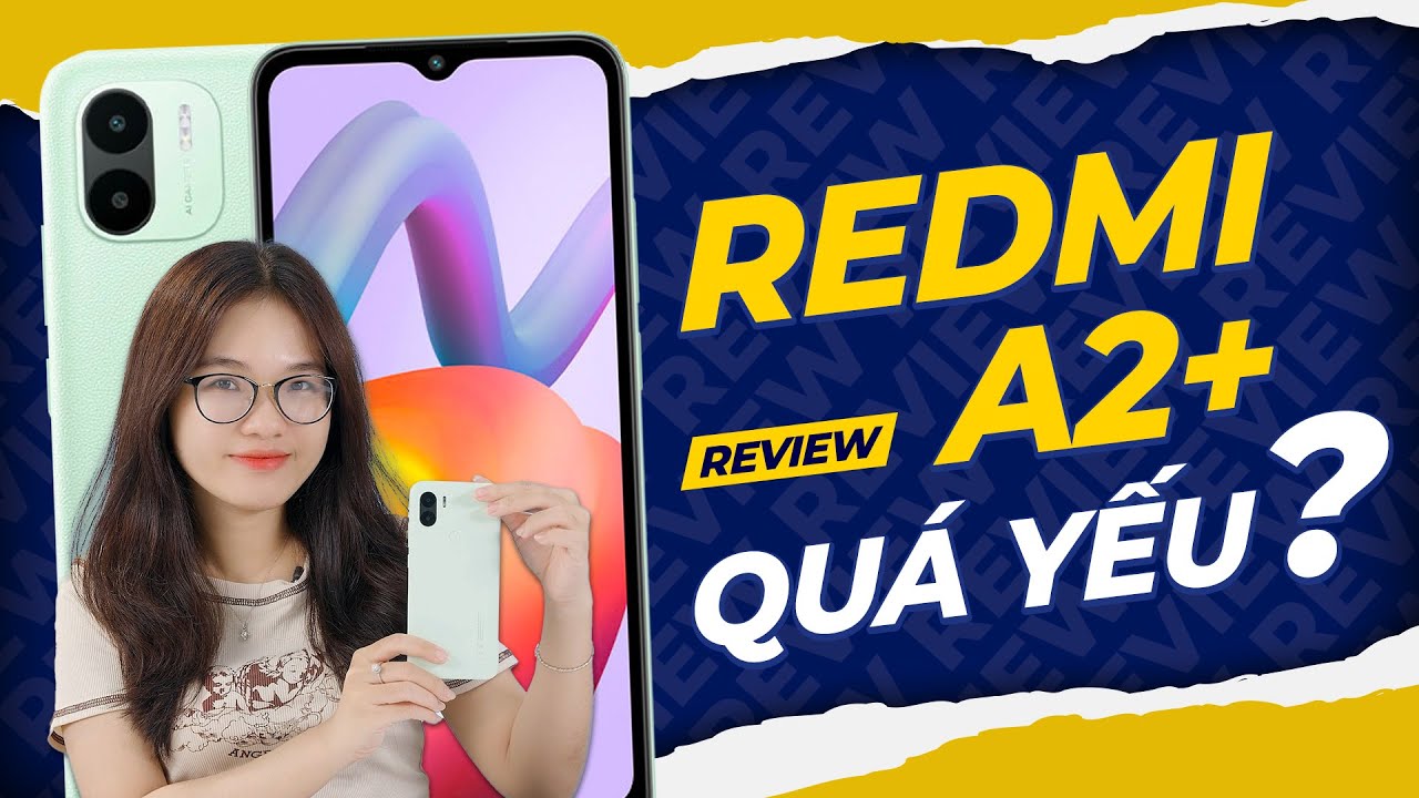 Xiaomi Redmi A2+ giá RẺ, thiết kế ĐẸP, còn HIỆU NĂNG ra sao ?? | Thế Giới Di Động