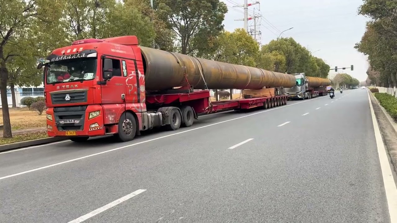 The large-cargo transportation fleet is ready to depart