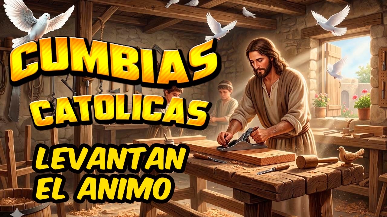 INICIA TU DIA CON LA BENDICIÓN DE DIOS MIX DE CUMBIAS CATOLICAS 💛🩵💛🩵alegres para gozar💛🩵💛