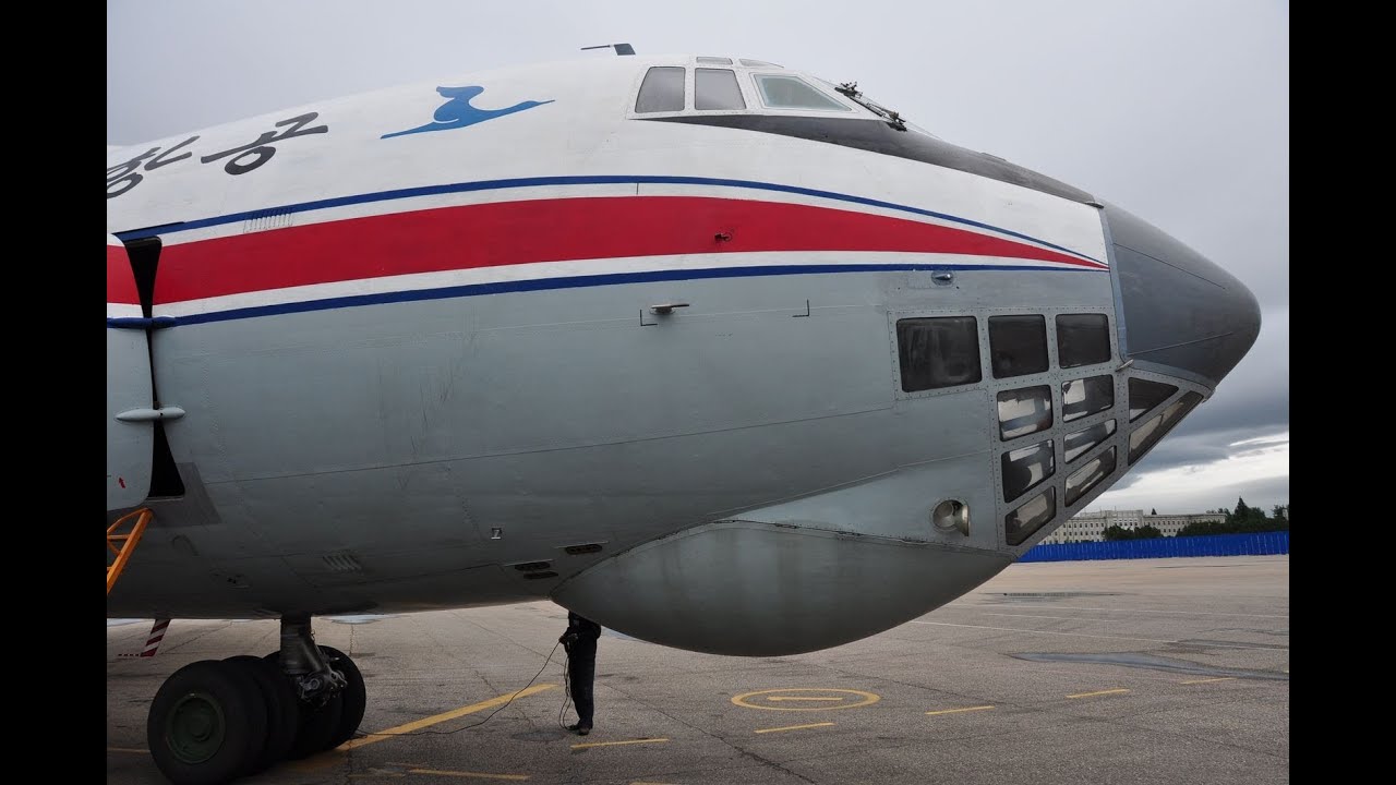 Air Koryo Il-76TD - Engine Start-up & Departure Rwy 01 from Pyongyang Sunan Int'l (FNJ), North Korea