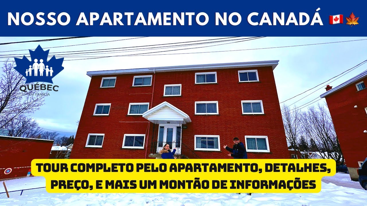 NOSSO APARTAMENTO NO CANADÁ 🇨🇦 🍁