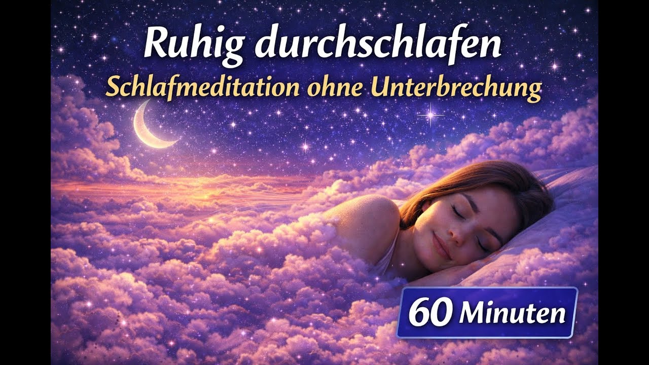 Schlafmeditation ohne Unterbrechung (60 Minuten)