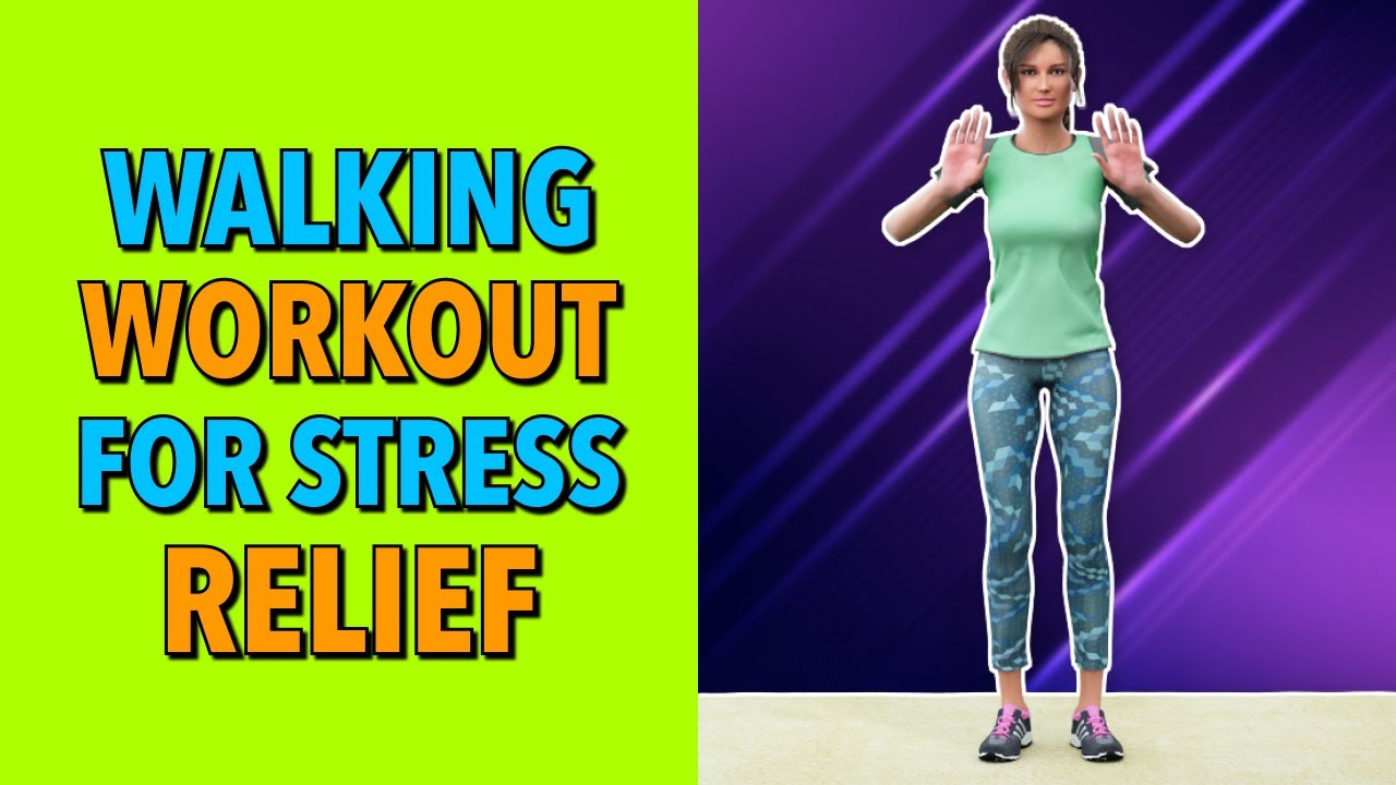 Indoor Walking Workout for Stress Relief
