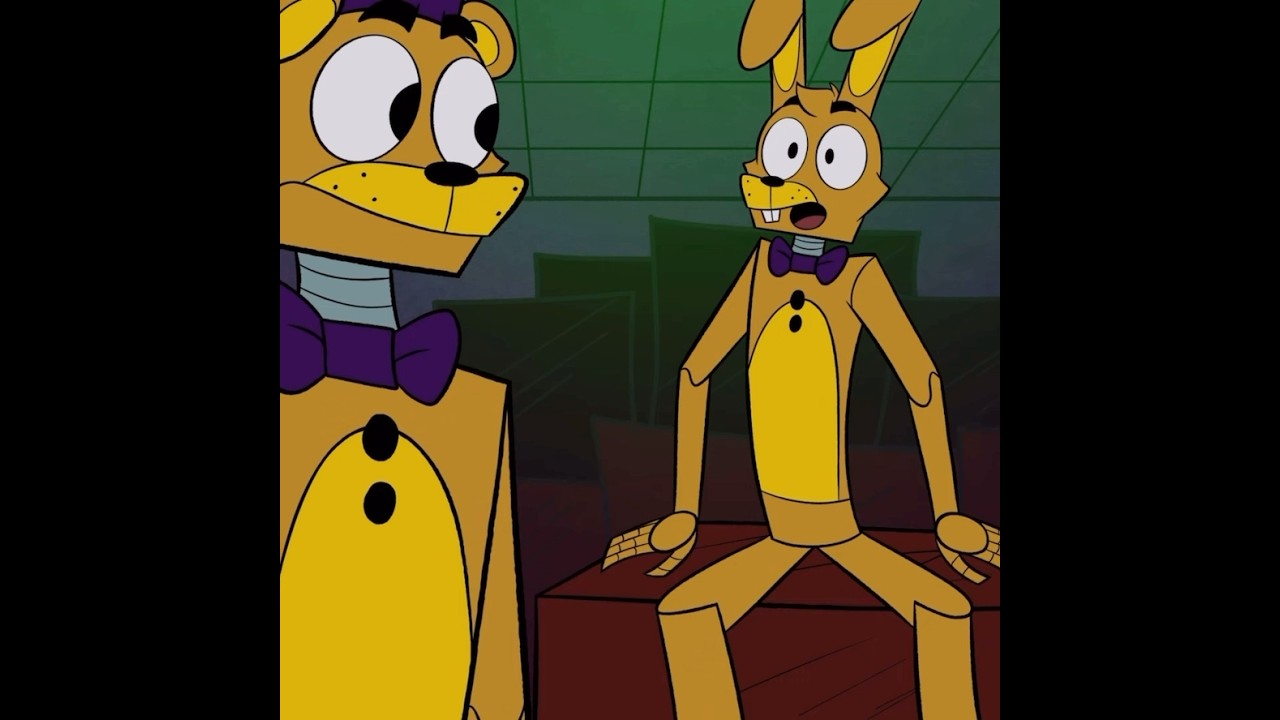 Frebear and SpringBonnie Meet #fnaf #fnafmovie #fnafanimation #shorts