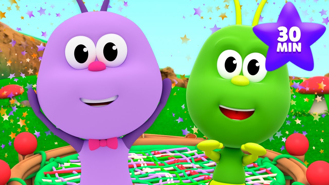 BOOGIE BUGS 🦗 A Jumping Cricket 🌈 PREMIERE 🎵 FOR KIDS