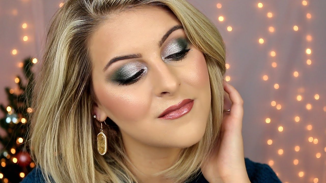 EMERALD GREEN + SILVER EYEHADOW TUTORIAL for Beginners // Feat. Jaclyn Hill Dark Magic Palette