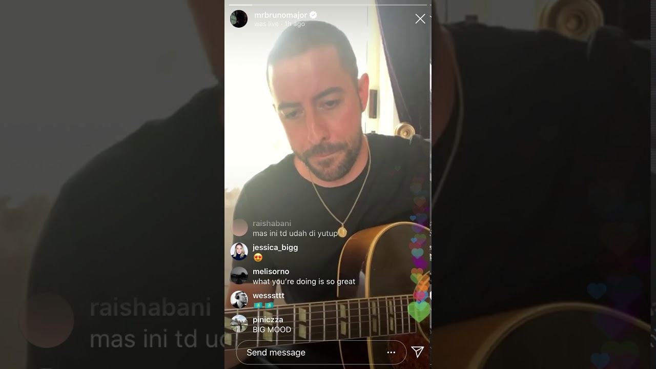 Bruno Major - The Most Beautiful Thing (Instagram Live)