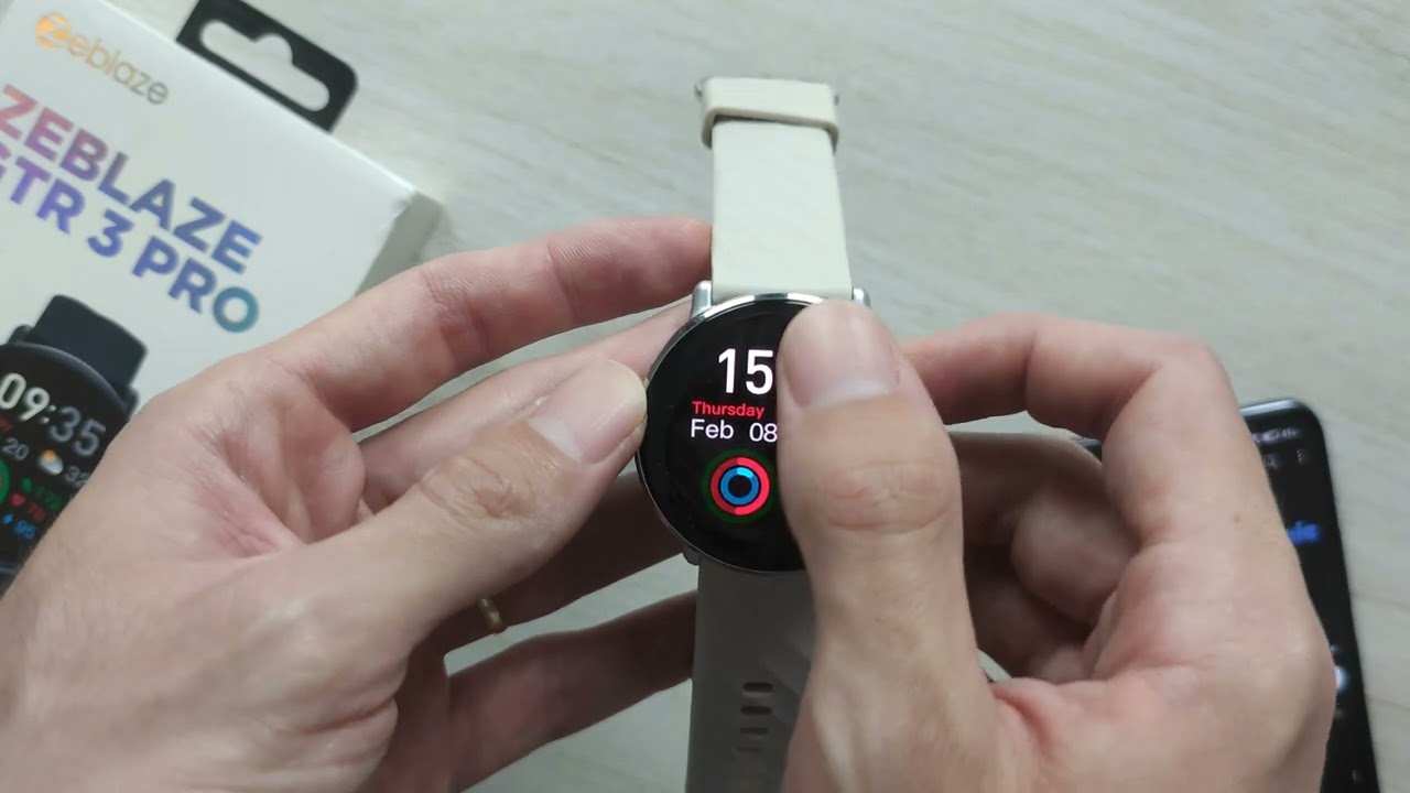 Como desligar o Smartwatch Zeblaze GTR 3 Pro