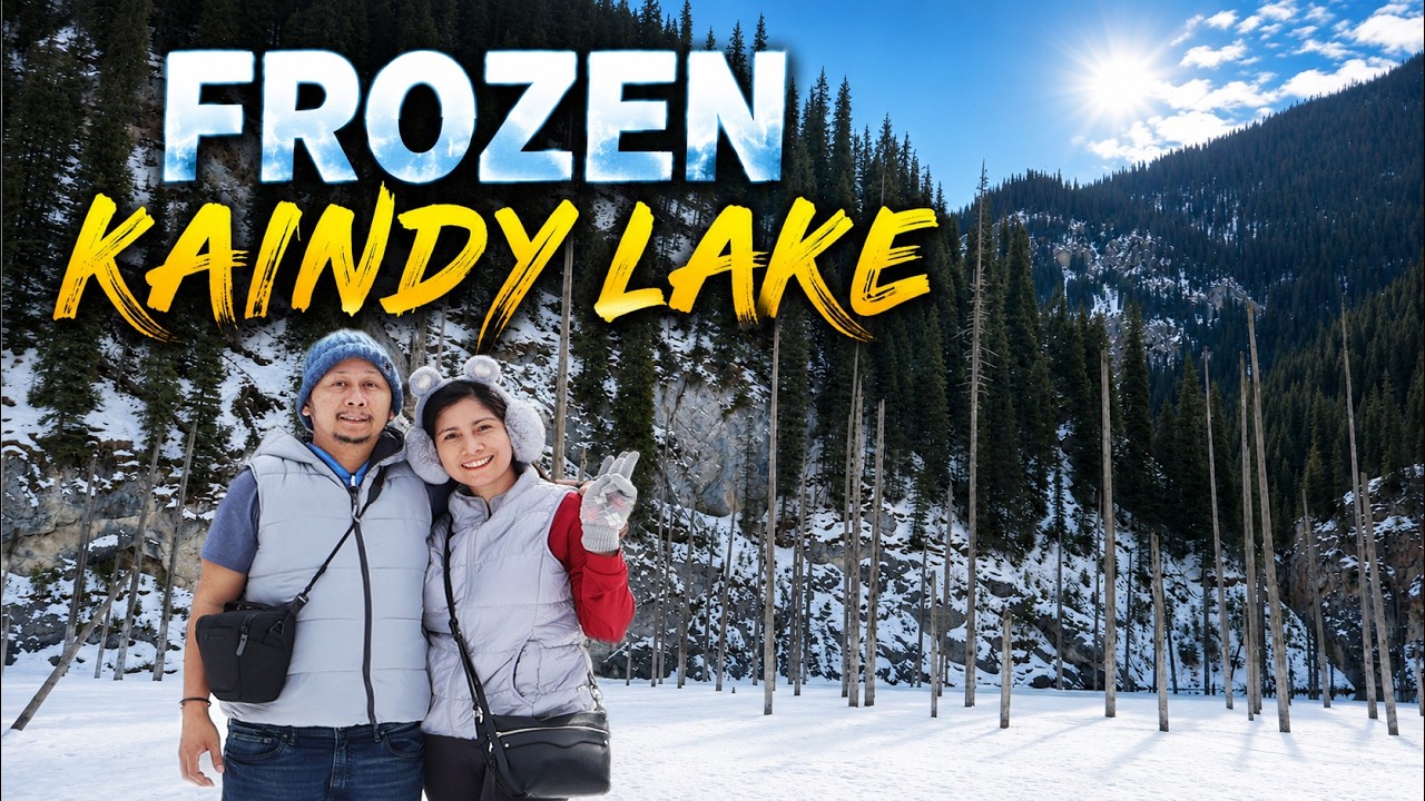 Frozen Underwater Forest | Kaindy Lake | Black Canyon | HeyWinJuls