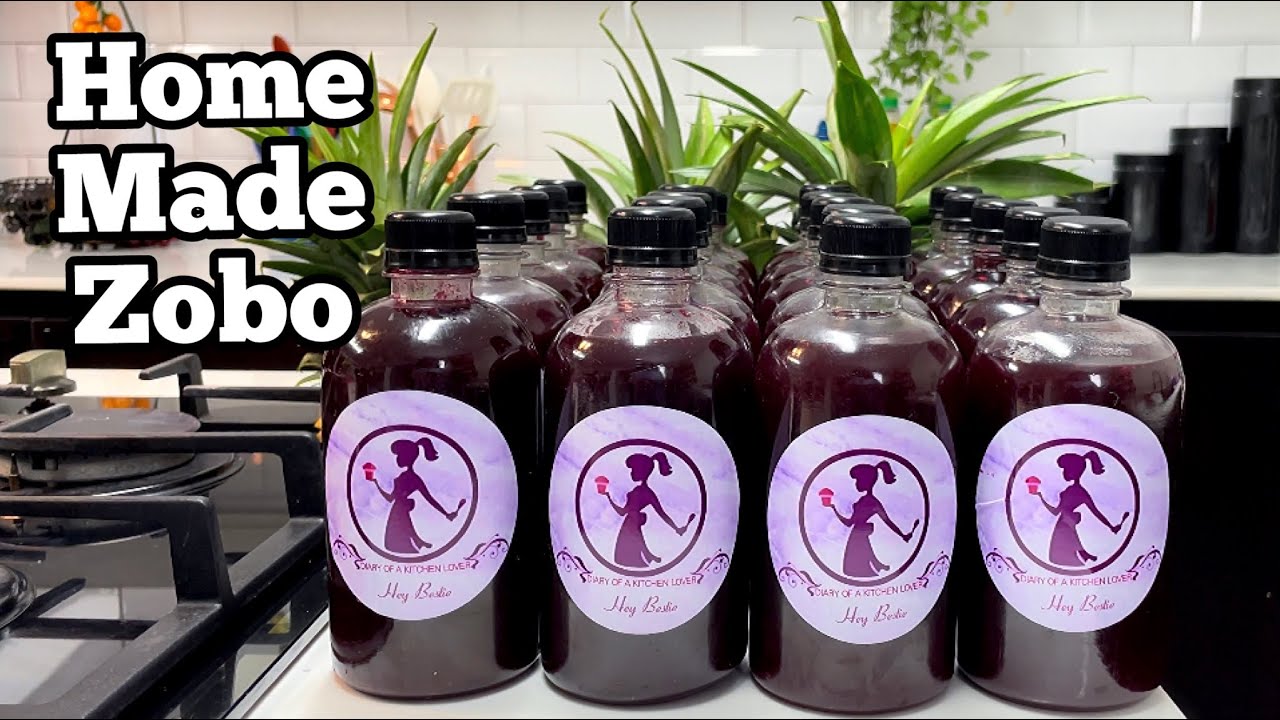 HOW TO MAKE ZOBO DRINK FOR 20 PEOPLE! HOME MADE ZOBO | DIARYOFAKITCHENLOVER