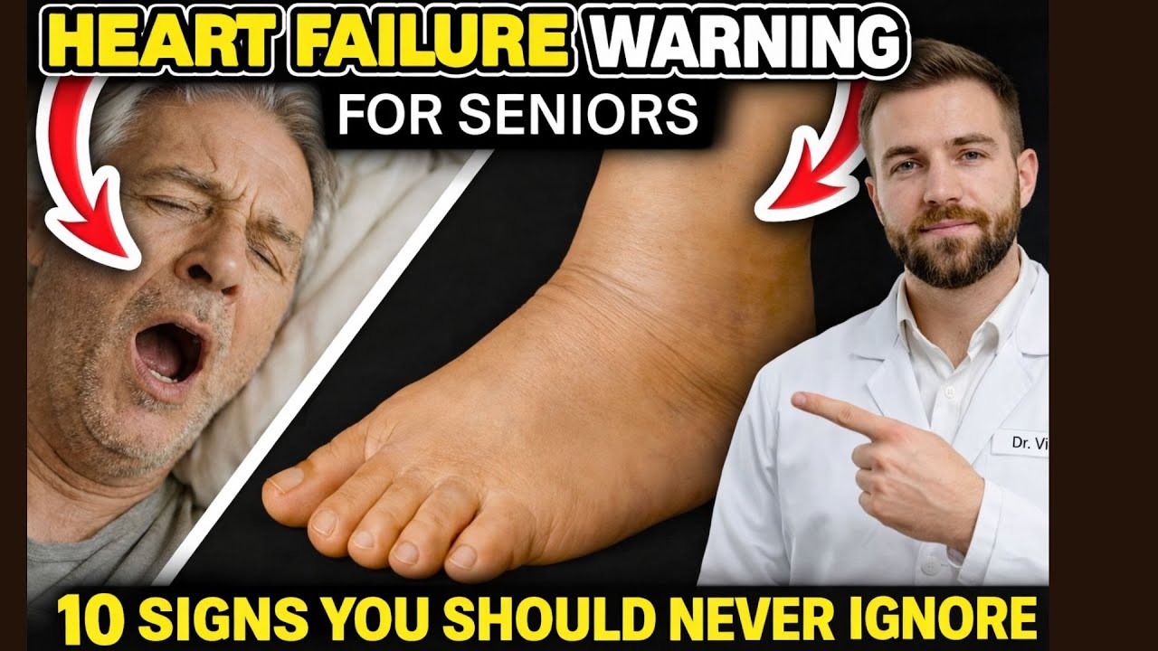 Heart Failure Warning for Seniors: 10 Signs You Should Never Ignore