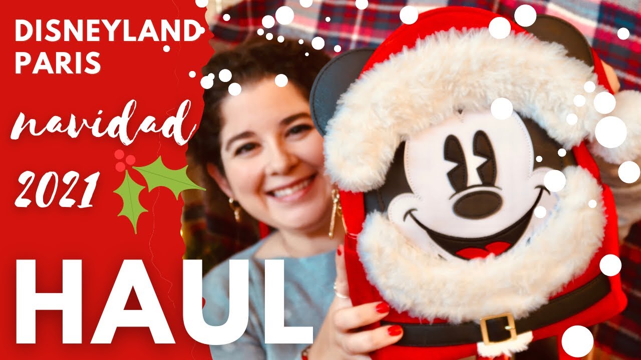 Disneyland Paris HAUL 🛍️ Navidad 2021 🎄 LOUNGEFLY, PINS y más regalitos | 