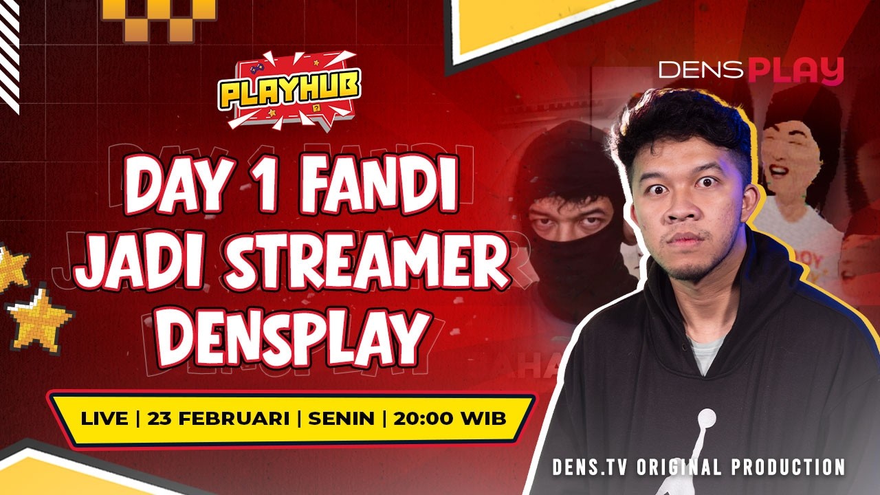 🔴 [LIVE] PERJALANAN FANDI MENJADI STREAMER NO.1 DI INDONESIA - Live Streaming PlayHub By Fandi Eps 1