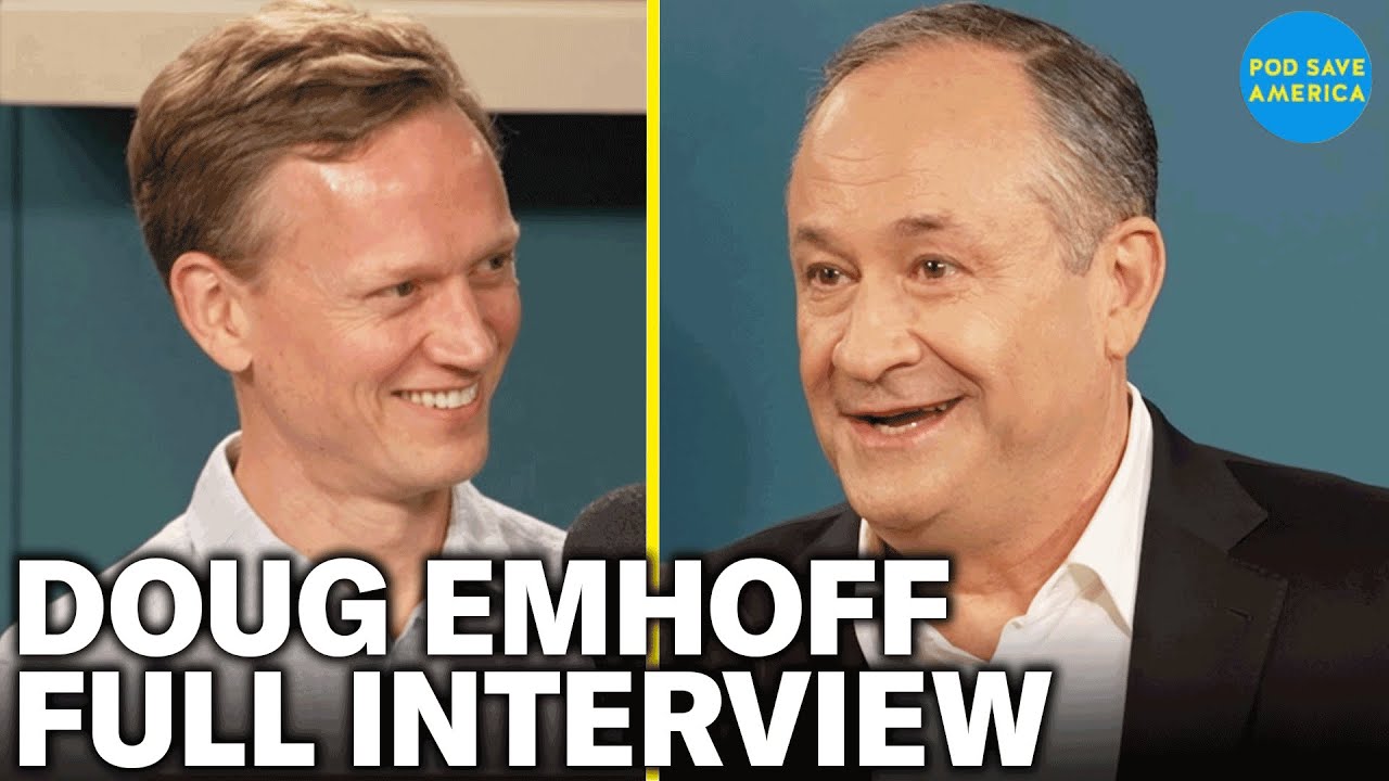 EXCLUSIVE: Doug Emhoff Talks Kamala Harris Running for President, Donald Trump and Fantasy Football