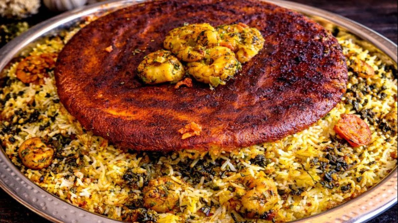 Shrimp Rice with the Crispiest Crust You've Ever Seen l Shrimp Pilaf, Secret Herb