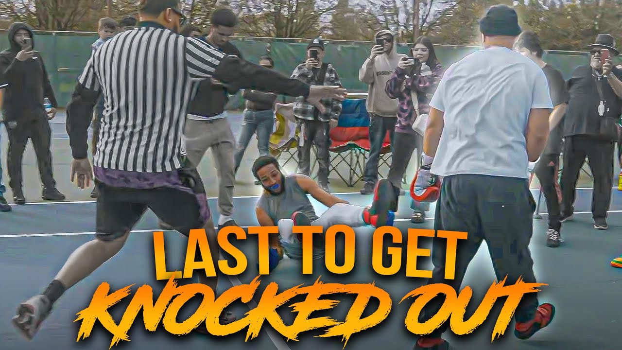 LAST TO GET KNOCKED OUT WINS $1000 SACRAMENTO!
