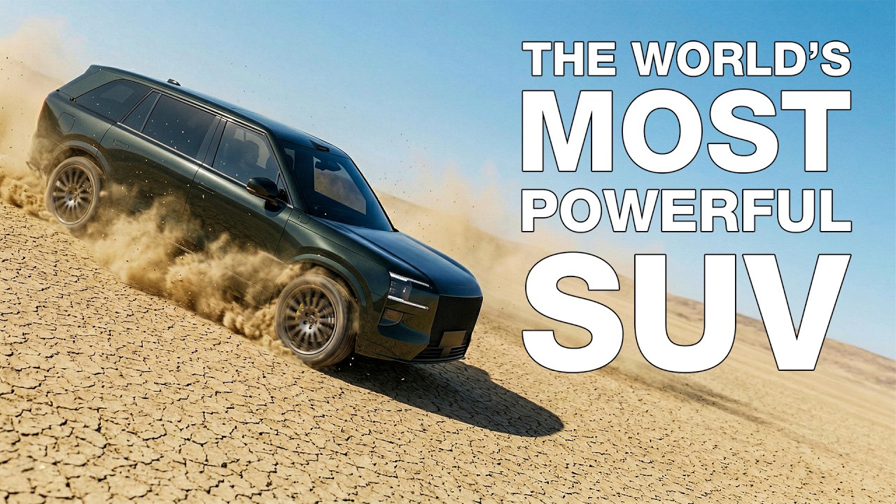 The World's Most Powerful SUV - 1,381 HP - Zeekr 9X