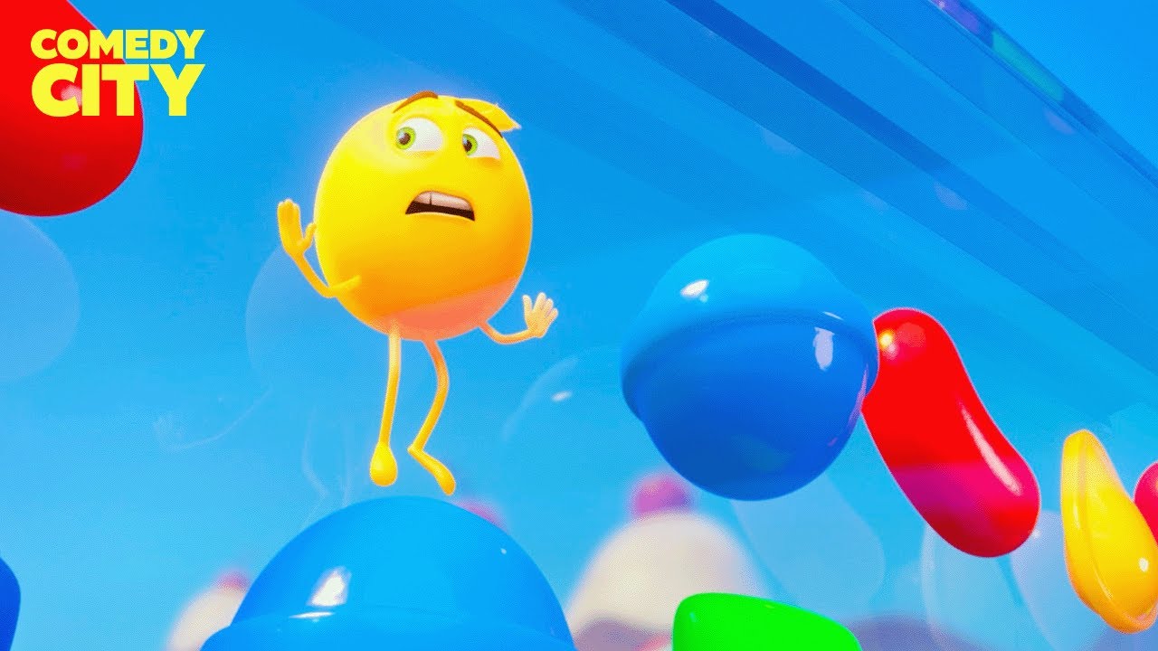 Gene Gets Stuck In Candy Crush | The Emoji Movie (T.J. Miller, Anna Faris)