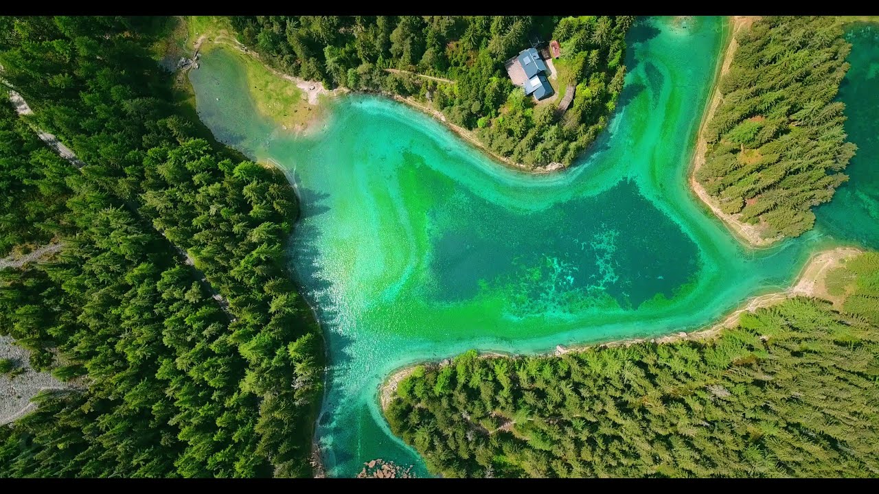 【4K】Grüner See🇦🇹  by Drone !!!